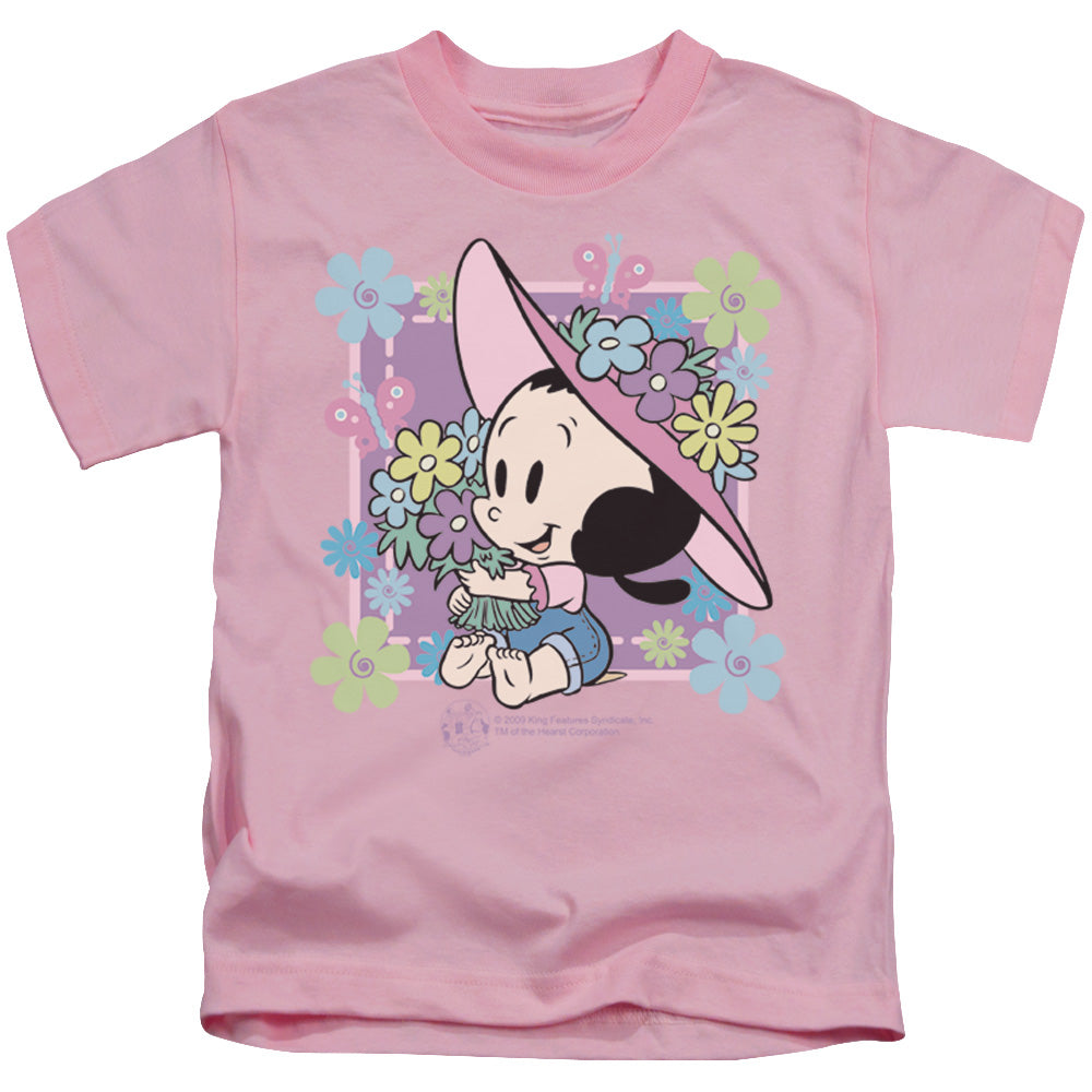 Popeye Olives Garden Juvenile Kids Youth T Shirt Pink