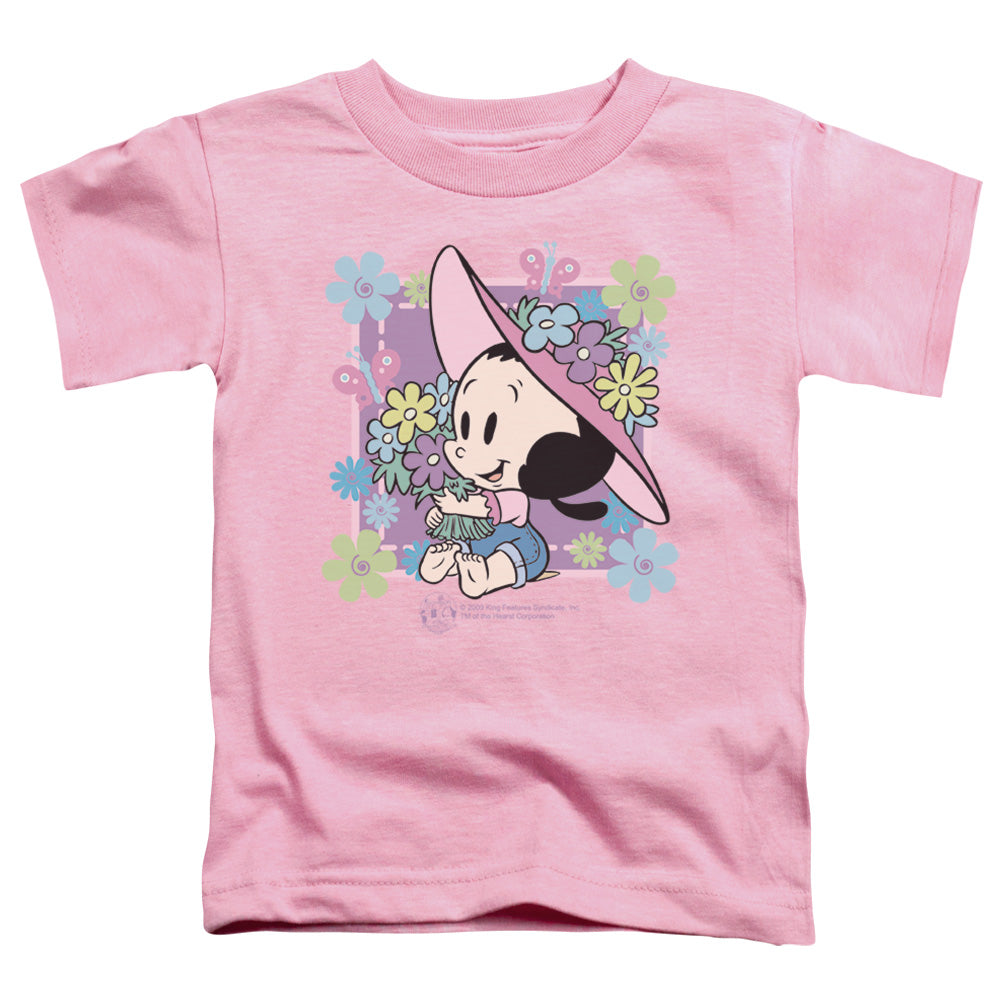 Popeye Olives Garden Toddler Kids Youth T Shirt Pink