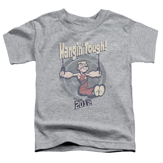 Popeye Hangin Tough Toddler Kids Youth T Shirt Athletic Heather