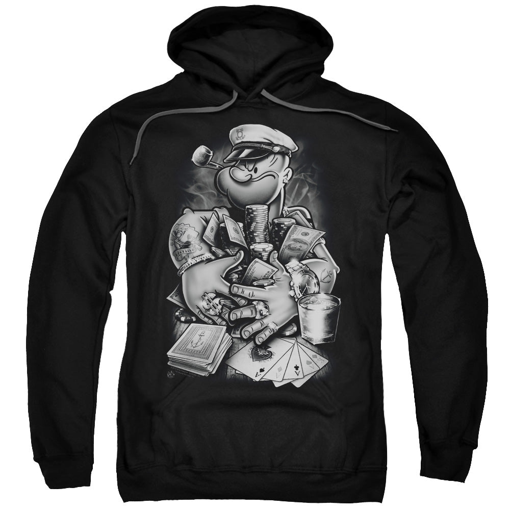 Popeye Mine All Mine Mens Hoodie Black