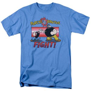 Popeye Flight Mens T Shirt Carolina Blue