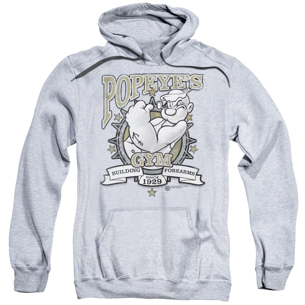 Popeye Forearms Mens Hoodie Athletic Heather