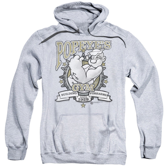 Popeye Forearms Mens Hoodie Athletic Heather