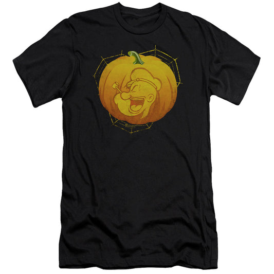 Popeye Pop O Lantern Slim Fit Mens T Shirt Black