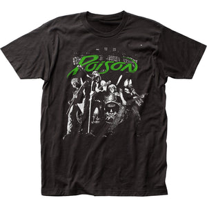 Poison Arena Rock Mens T Shirt Black