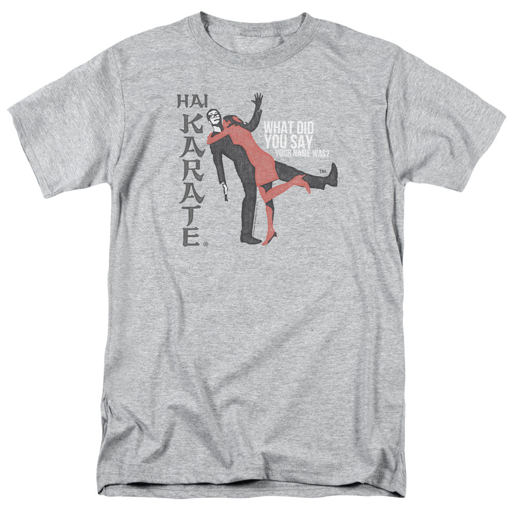 Hai Karate Name Mens T Shirt Athletic Heather