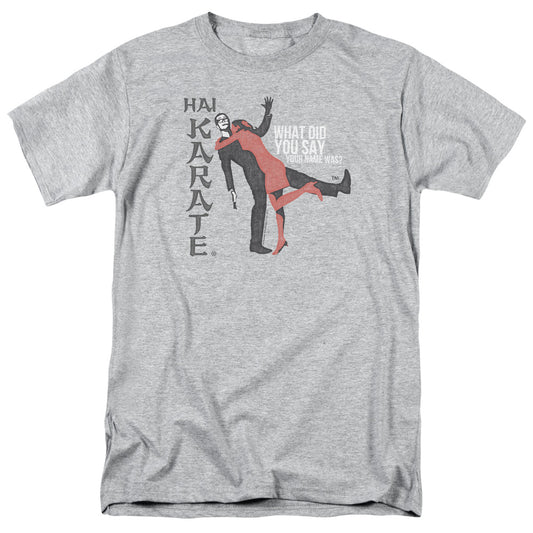 Hai Karate Name Mens T Shirt Athletic Heather