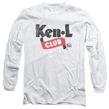 Ken L Ration Ken L Club Mens Long Sleeve Shirt White