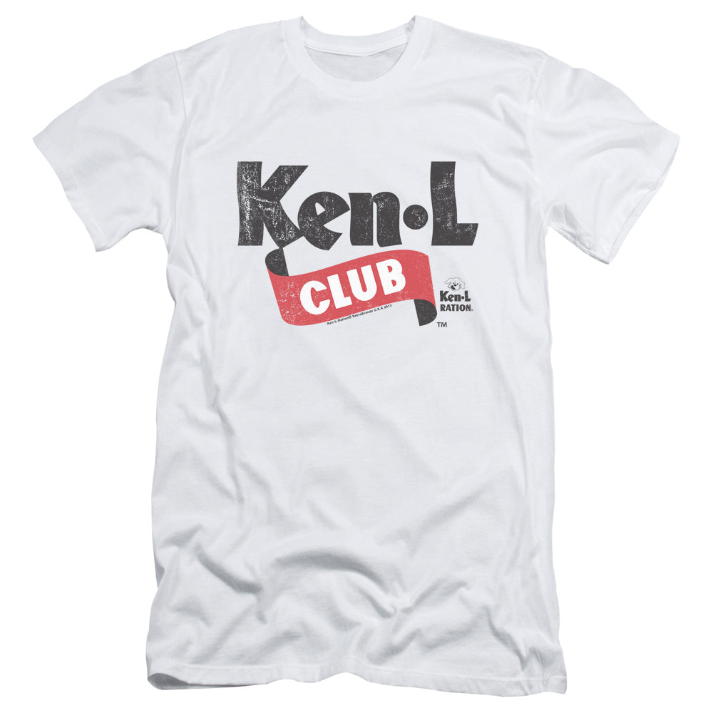 Ken L Ration Ken L Club Slim Fit Mens T Shirt White