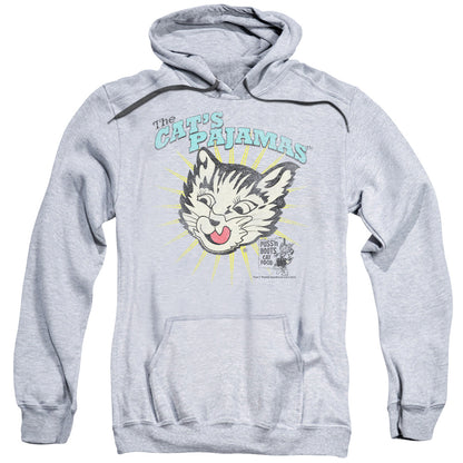 Puss N Boots Cats Pajamas Mens Hoodie Athletic Heather