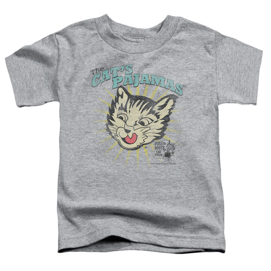 Puss N Boots Cats Pajamas Toddler Kids Youth T Shirt Athletic Heather