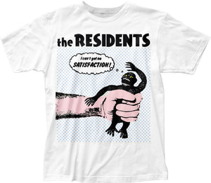 The Residents No Satisfaction Mens T Shirt White