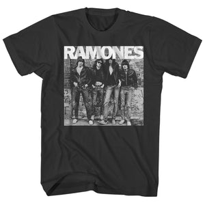 Ramones 1st Album Cover Mens T Shirt Black