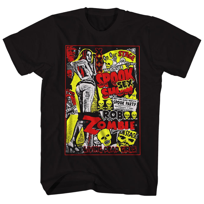 Rob Zombie Spook Sex Mens T Shirt Black