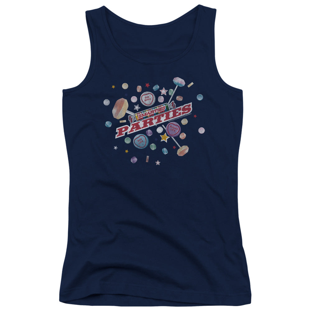 Arties Parties Womens Tank Top Shirt Navy