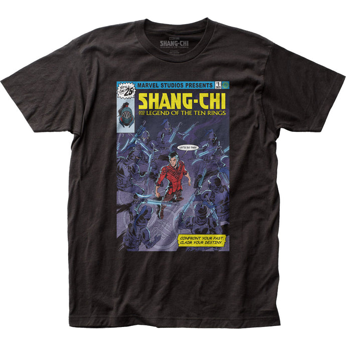 Shang-Chi Homage Cover 1 Mens T Shirt Black