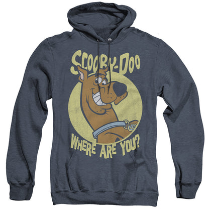 Scooby Doo Where Are You Heather Mens Hoodie Navy Blue