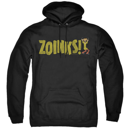Scooby Doo Zoinks Mens Hoodie Black
