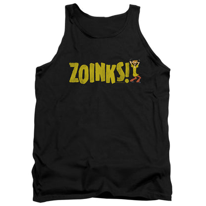 Scooby Doo Zoinks Mens Tank Top Shirt Black