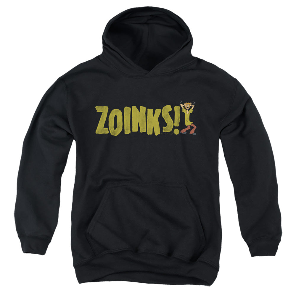 Scooby Doo Zoinks Kids Youth Hoodie Black