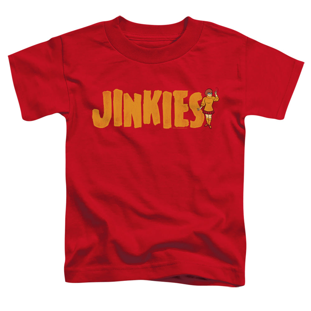 Scooby Doo Jinkies Toddler Kids Youth T Shirt Red