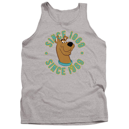 Scooby Doo Scooby 1969 Mens Tank Top Shirt Athletic Heather