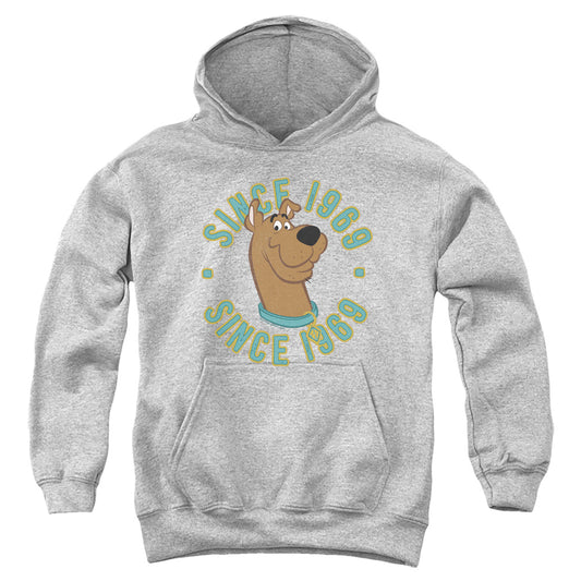 Scooby Doo Scooby 1969 Kids Youth Hoodie Athletic Heather