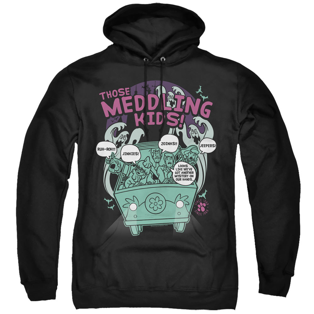 Scooby Doo Meddling Since 1969 Mens Hoodie Black