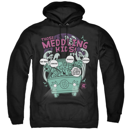 Scooby Doo Meddling Since 1969 Mens Hoodie Black