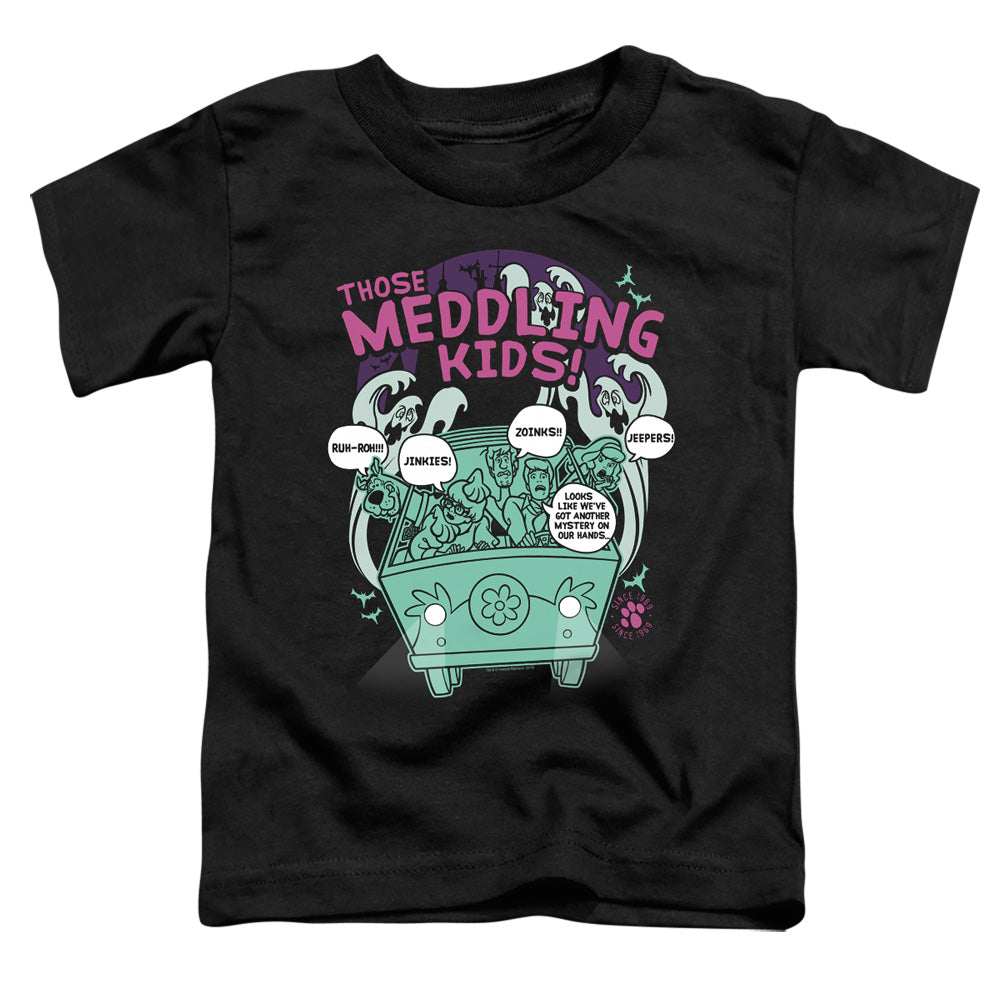Scooby Doo Meddling Since 1969 Toddler Kids Youth T Shirt Black