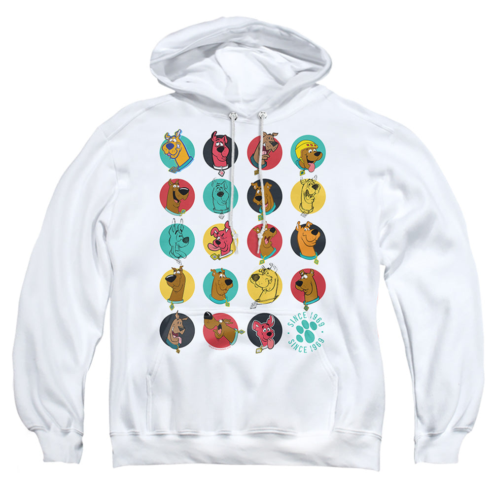 Scooby Doo Zoinks Repeat Mens Hoodie White Officially Licensed