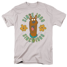 Load image into Gallery viewer, Scooby Doo In The Middle Mens T Shirt Silver