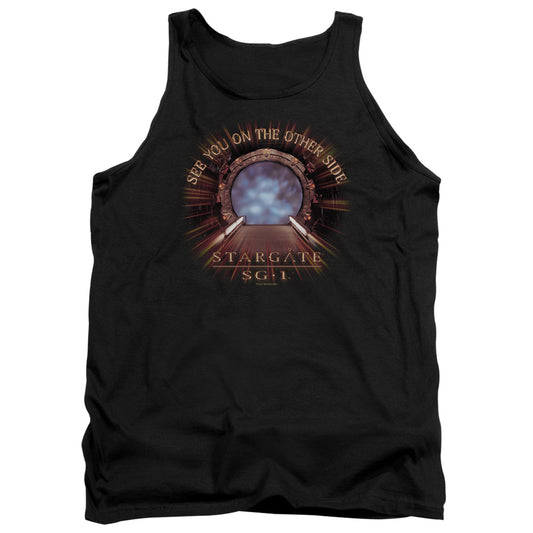 Stargate 1 Other Side Mens Tank Top Shirt Black