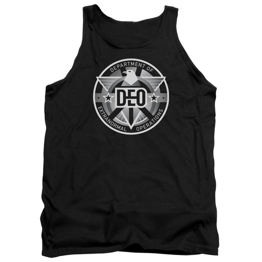 Supergirl Deo Mens Tank Top Shirt Black