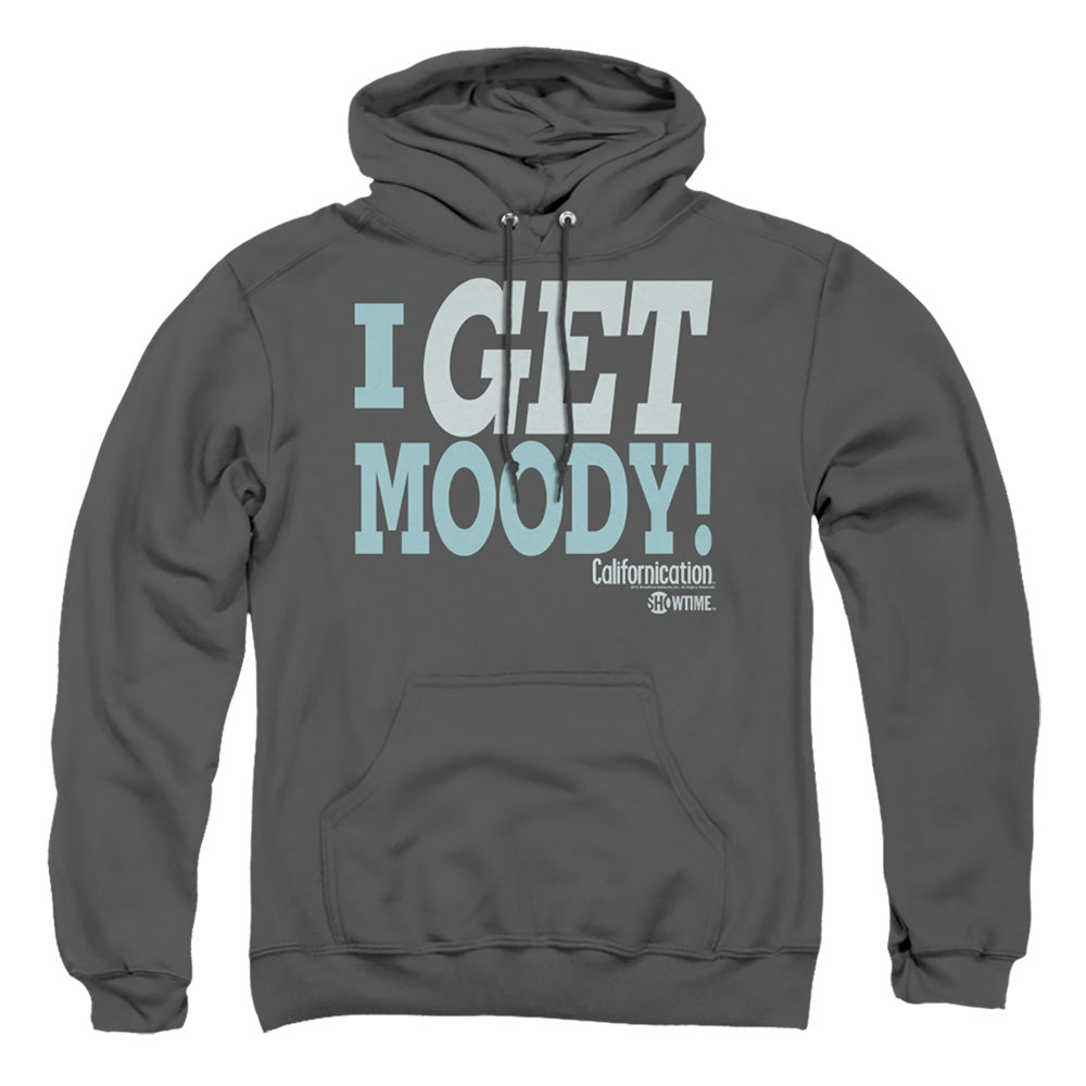 Californication I Get Moody Mens Hoodie Charcoal