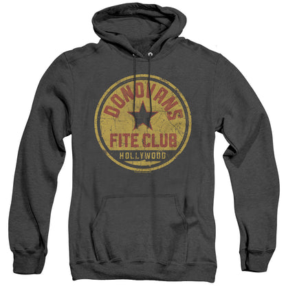 Ray Donovan Fite Club Mens Heather Hoodie Black Officially Licensed