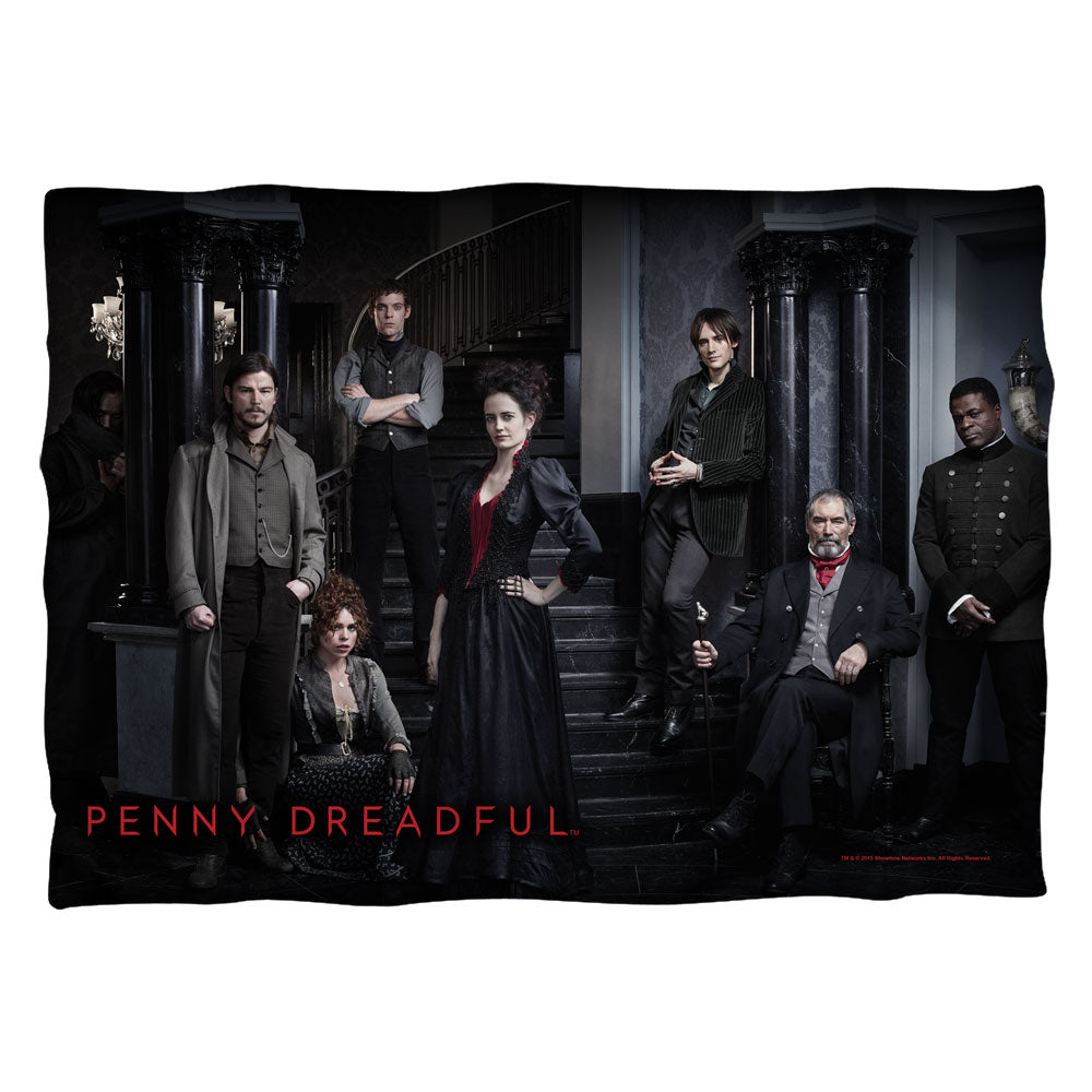 Penny Dreadful Stair Cast Pillow Case