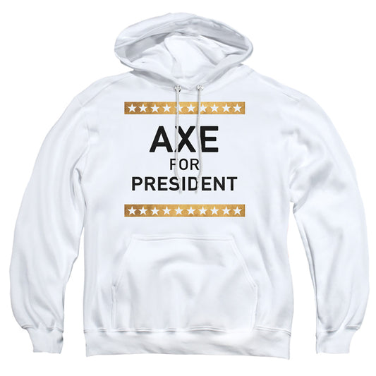 Billions Axe For President Mens Hoodie White Officially Licensed