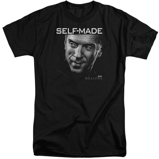 Billions Self Made Mens Tall T Shirt Black Officially Licensed