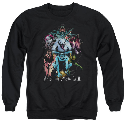 Shazam Movie Sins Mens Crewneck Sweatshirt Black