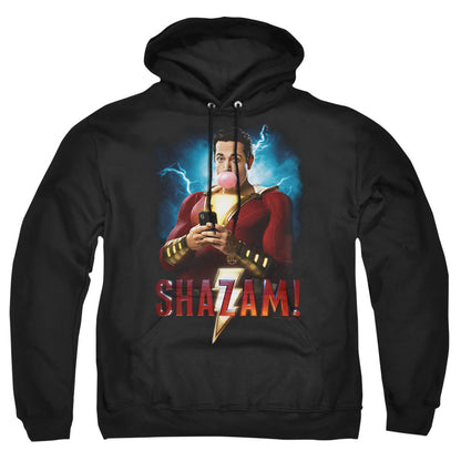 Shazam Movie Blowing Up Mens Hoodie Black