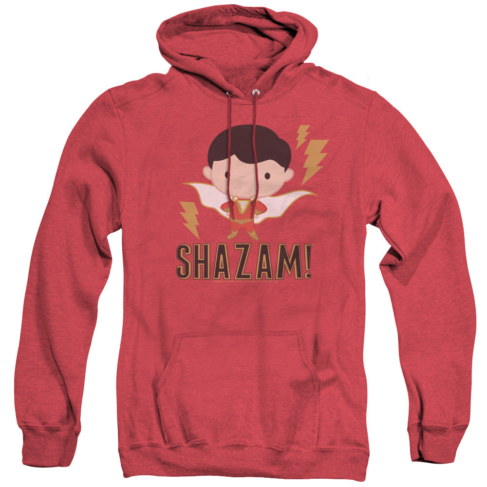 Shazam Movie Shazam Chibi Heather Mens Hoodie Red