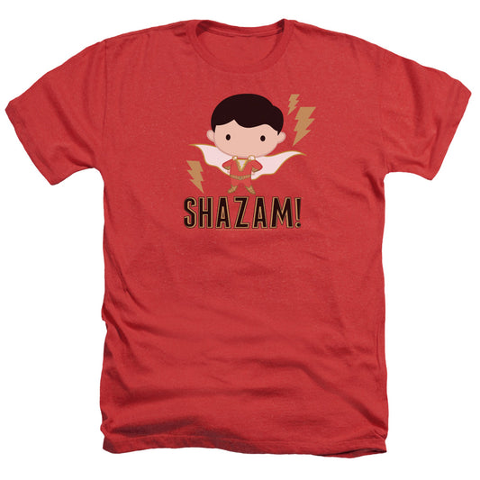 Shazam Movie Shazam Chibi Heather Mens T Shirt Red