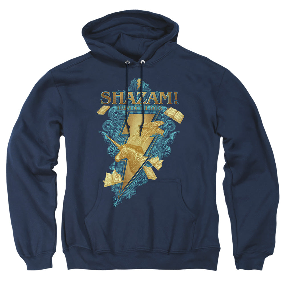 Shazam! Fury Of The Gods Big Blue Seal Mens Hoodie Navy