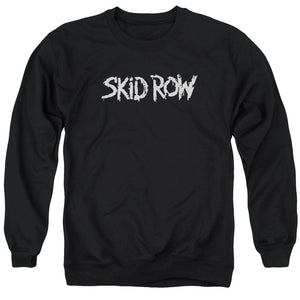 Skid Row Logo Mens Crewneck Sweatshirt Black