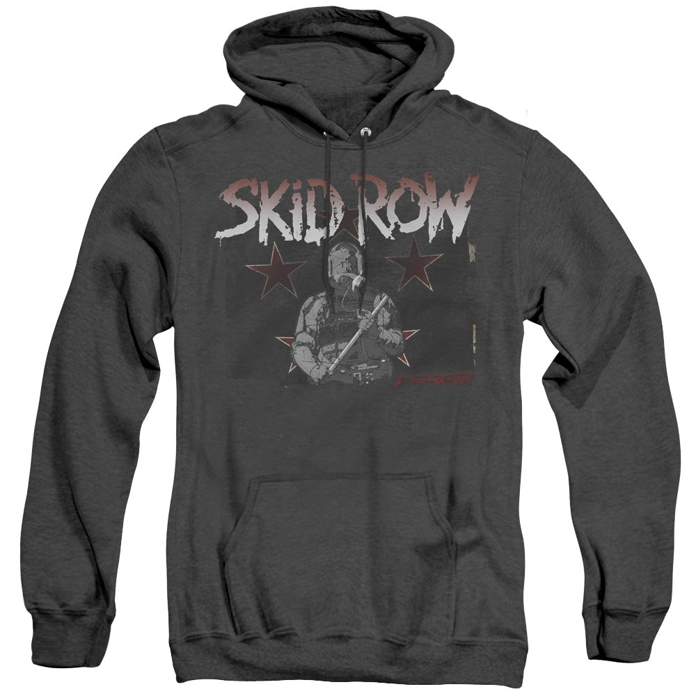 Skid Row Unite World Rebellion Heather Mens Hoodie Black