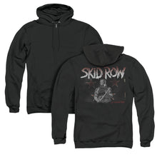 Load image into Gallery viewer, Skid Row Unite World Rebellion Back Print Zipper Mens Hoodie Black