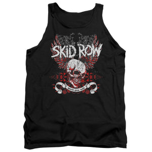 Skid Row Winged Skull Mens Tank Top Shirt Black