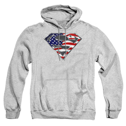 Superman All Mens Hoodie Athletic Heather