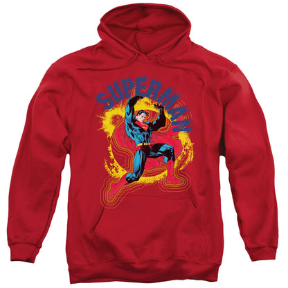 Superman A Name To Uphold Mens Hoodie Red